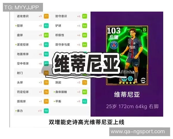 中场核心维蒂尼亚本赛季传球次数破百成五大联赛唯一球员